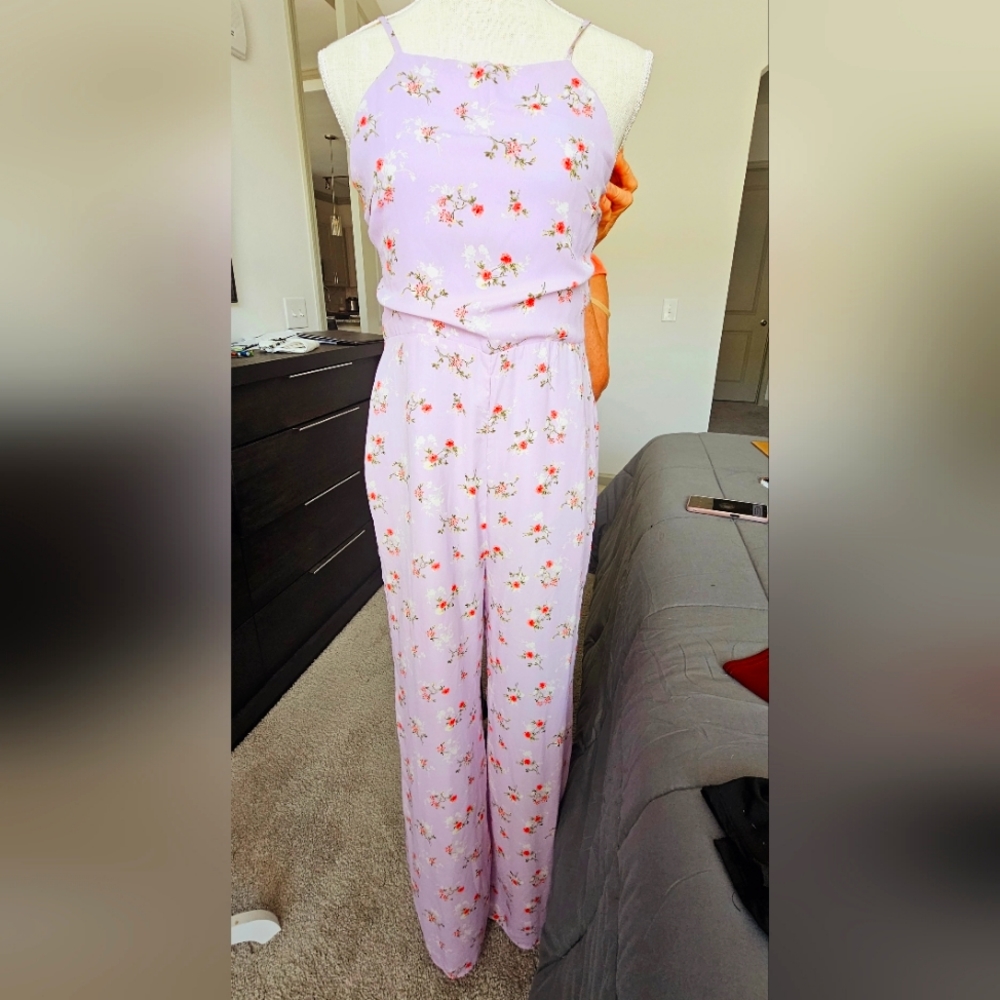 Jumpsuit - purple